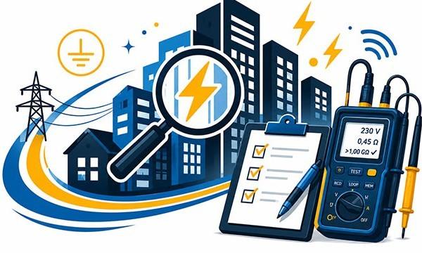 Sprawdzenie instalacji oraz pomiary elektryczne Ślesin